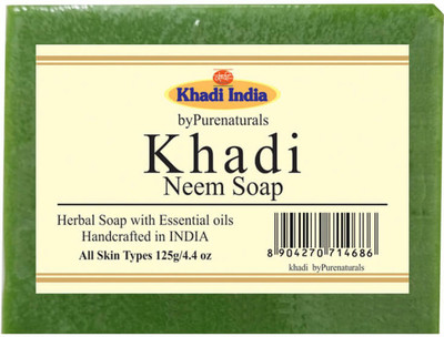 

Khadi byPurenaturals Neem Soap -125g(125 g)