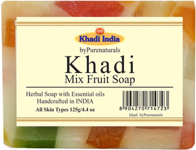 

Khadi byPurenaturals Mix Fruit Soap -125g(125 g)