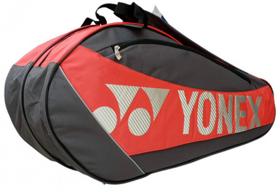 

Yonex 5726TK Badminton Kitbag with Separate Shoe Compartment - Rose Pink Badminton Kitbag(Pink, Kit Bag)