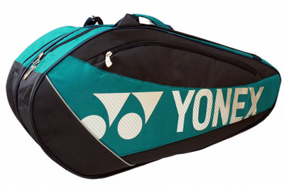 

Yonex 5726TK Badminton Kitbag with Separate Shoe Compartment - Aqua Badminton Kitbag(Multicolor, Kit Bag), Blue