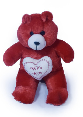 

COST TO COST Soft Red small charlie teddy - 10 inch(Multicolor)