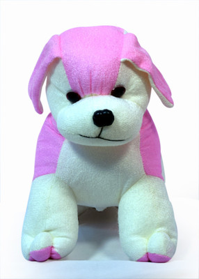 

COST TO COST Soft pink white dog - 8 inch(Multicolor)