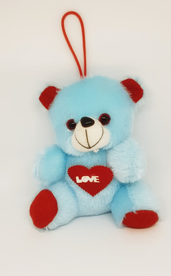 

COST TO COST Soft small love teddy light blue - 12 inch(Multicolor)