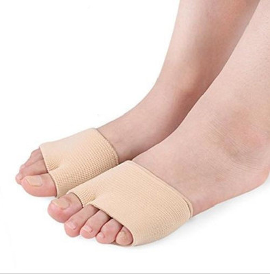 

AGE CARE Gel Metatarsal Sleeves Fabric -Ball of foot Cushion with insole Cushion Foot Painful sleeve metatarsal heads Morton neuromas atrophy flat pad splay foot corns feet pressure relief care Foot Support (Free Size, Brown)