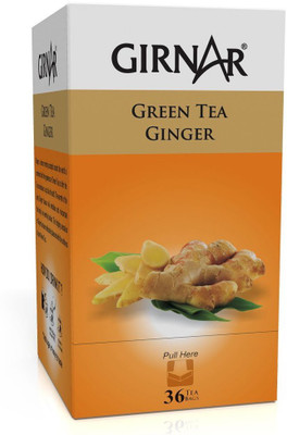 

Girnar Tea Ginger Green Ginger Green Tea Bags(43.2 g, Box)