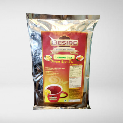 

Desire Lemon tea instant premix for manual and vending machine usage Lemon Tea(1000 g, Pouch)