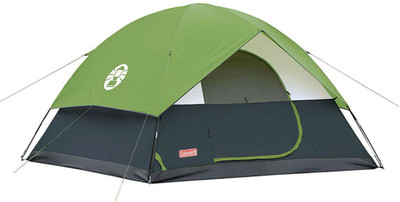

Coleman Sundome 2 Tent (7 ft. x 5 ft) Tent - For 2(Green), Green;grey
