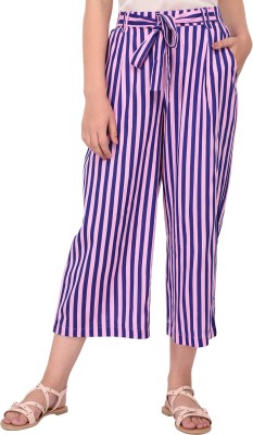 PURYS Relaxed Women Pink Trousers