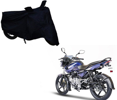 ABS AUTO TREND Two Wheeler Cover for Bajaj(Pulsar 135 LS DTS-i, Black)