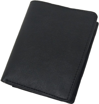 

Wildland Men Black Genuine Leather Wallet(5 Card Slots)