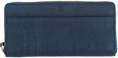 

Arture Women Blue Artificial Leather Wallet(12 Card Slots)