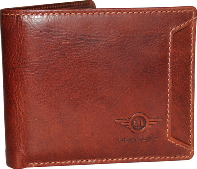 

Ubai Lifa Men Tan Genuine Leather Wallet(5 Card Slots), Vintage tan