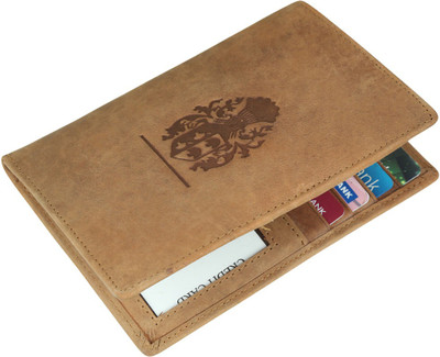 

Style 98 Women Tan Genuine Leather Wallet(10 Card Slots)