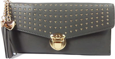 

SB Girls Grey Artificial Leather Wallet(6 Card Slots)