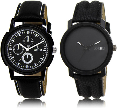 LOREM LR13-21 COMBO Top Trending Mens Wrist Analog Watch - For Men