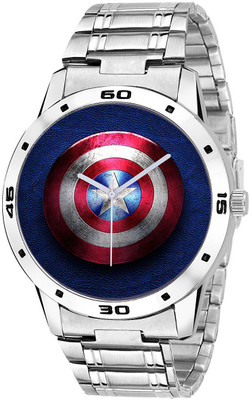 

TRUE KART Special Gift For Captain Americas STEEL CHAIN BELT BEST SELLING MAN WATCH Watch - For Men