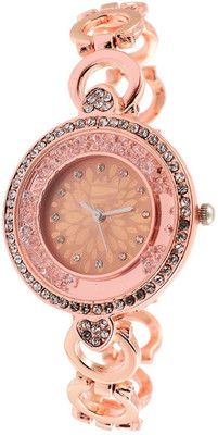 

TRUE KART diamond studded BEST DEAL Gold Plated& Diamond Sticked Watch - For Girls