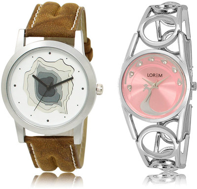 LOREM LR9-233 COMBO Top Trending Unisex Wrist Analog Watch - For Men & Women