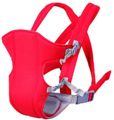 

VDNSI 4 in 1 Baby Carrier with comfortable Head Support and Buckle Baby Carrier(Red, Front carry facing out)