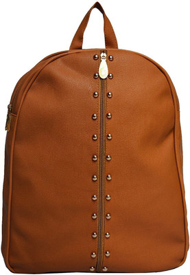 

Unique college bag School Bag(Brown, 5 L)
