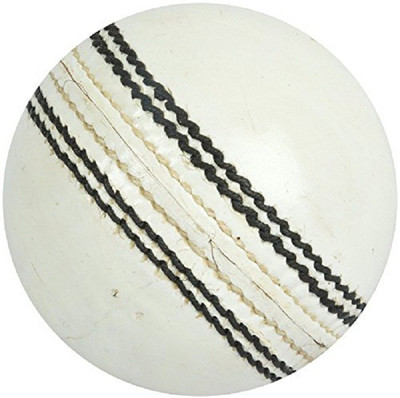 

Queen Sports Industries club Cricket Leather Ball(Pack of 6, White)