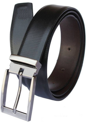 

JSS Exports Men Casual, Party, Formal, Evening Black Genuine Leather Reversible Belt, Black;brown