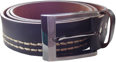 

Moksh Men Brown Genuine Leather Belt