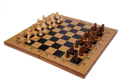 

Assemble Folding 3 in 1 Wooden 14 Inch Chess/Checkers/Backgammon Board game-Multicolor 14 inch Chess Board(Multicolor)
