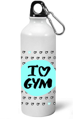 

MUGKIN Special Light weight Sports Aluminium Bottle / Sipper 750 ml Sipper(Pack of 1, White)