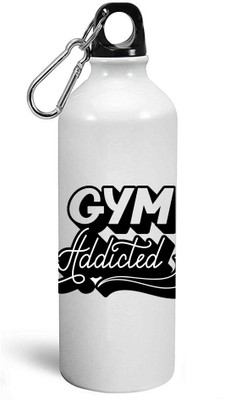 

MUGKIN A010 Special Light weight Sports Aluminium Bottle / Sipper For Gym 600 ml Sipper(Pack of 1, White)