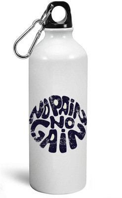 

MUGKIN A09 Special Light weight Sports Aluminium Bottle / Sipper For Gym 750 ml Sipper(Pack of 1, White)