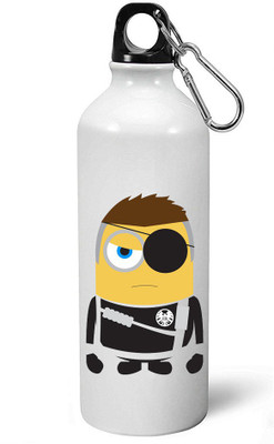 

MUGKIN Official printed Bottle ml- 750 ml Sipper(Pack of 1, White)