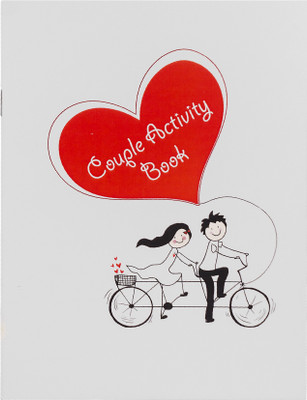 

Intelligent Idiots Couple Activity Book Stick Photos Of Your Lovely Ones(Multicolor)