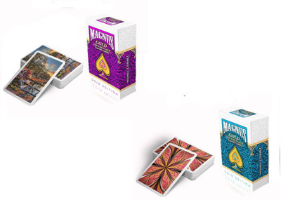 

SWASH Playing Cards Pack of Two Decks(Pink & Blue)