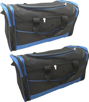 Aqeeq Jumbo Offer Combo 1+1 Travel Duffle AirBag Blue & Blue Travel Duffel Bag(Blue)