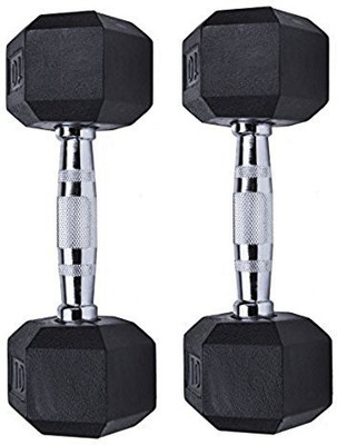 

FITNESS A TO Z BEST QUALITY 3 G HEX DUMBBELL PACK OF PAIR ( 2 PC ) Fixed Weight Dumbbell(6 kg)