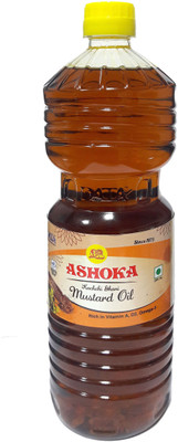 

Ashoka Kachi Ghani Mustard Oil Mustard Oil Plastic Bottle(1 L)