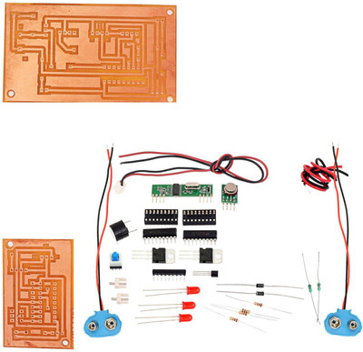 KitsGuru Wireless Alarm Using RF Module LGKT016 Educational Electronic Hobby Kit