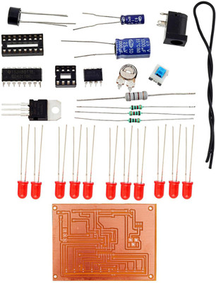 

KitsGuru LED Chaser with variable speed LGKT078 Educational Electronic Hobby Kit