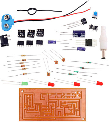 KitsGuru Model Railway Level Crossing lights LGKT077 Educational Electronic Hobby Kit