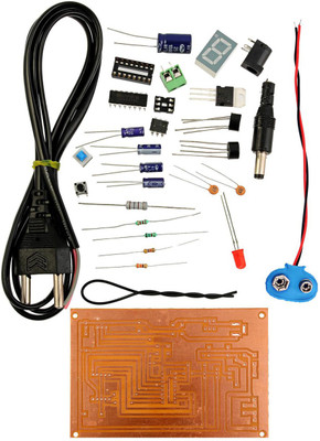 

KitsGuru AC Power Supply Interruption Counter with Indicator LGKT122 Educational Electronic Hobby Kit