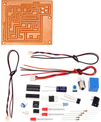 

KitsGuru Anti-Collision Light LGKT017 Educational Electronic Hobby Kit