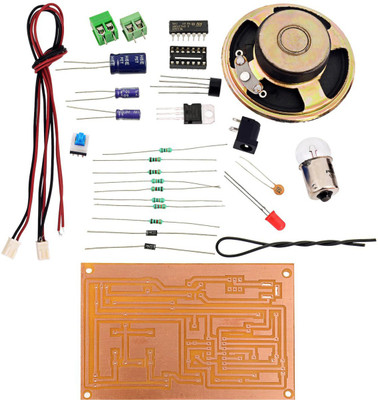 

KitsGuru US Police Siren LGKT124 Educational Electronic Hobby Kit