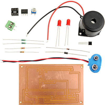 KitsGuru Low/Under Voltage Protection Alarm LGKT140 Educational Electronic Hobby Kit