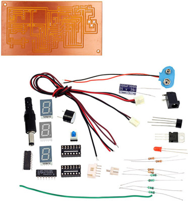 KitsGuru Water Level Indicator Using 7-Segment Display LGKT007 Educational Electronic Hobby Kit