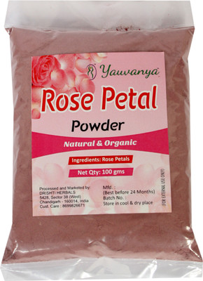 

yauvanya Pure Rose Petal Powder - 100gms(100 g)