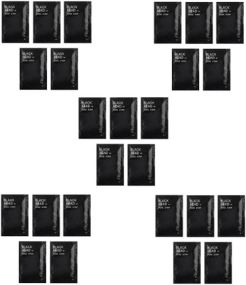 

stylazo Activated Charcoal Blackhead Whitehead Remover Pore Cleansing Black Mask Pack Of 25(150 g)