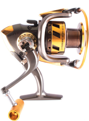 

Hunting Hobby Fishing Spinning Reel, 11+1BB, Gear Ratio:5.1:1, Exchangeable Handle, MA4000(Spin)