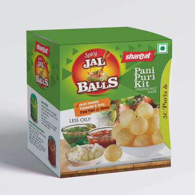 

Shareat Traditional Fryums 265 g(Pack of 3)