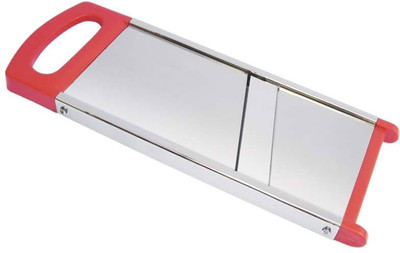 

Mantavya Vegetable Slicer Chopper(1 Veg Slicer), Red;silver